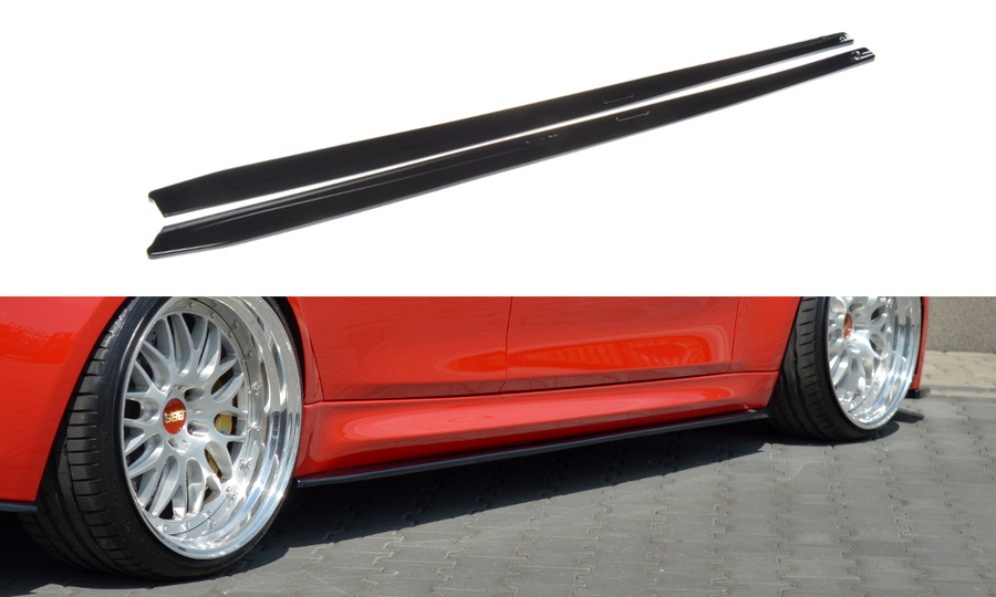 Maxton Design BM-3-80-M-SD1T Side Skirts Diffusers V.1 BMW M3 F80 | ML Performance UK Car Parts