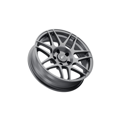 Forgestar F1738C067N23 18x5 F14 Drag Semi Concave 5x114.3 ET-23 BS2.125 Gloss Anthracite Drag Racing Wheel