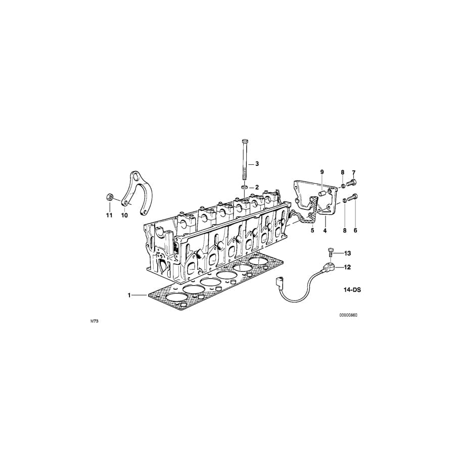 Genuine BMW 11121404496 E31 Cylinder Head Gasket Asbestos-Free (Inc. 850CSi) | ML Performance UK Car Parts