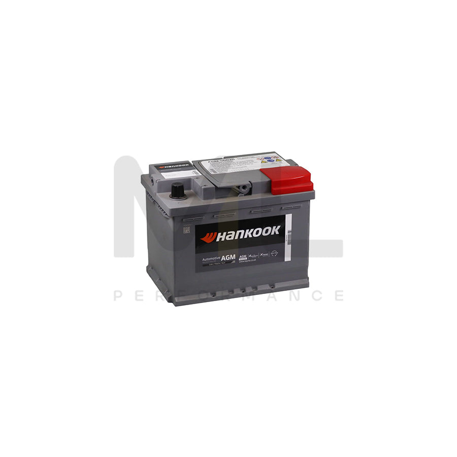 027 AGM Hankook Start Stop Car Battery 12V 60AH SA56020 | Car Batteries UK | ML Performance Car Parts