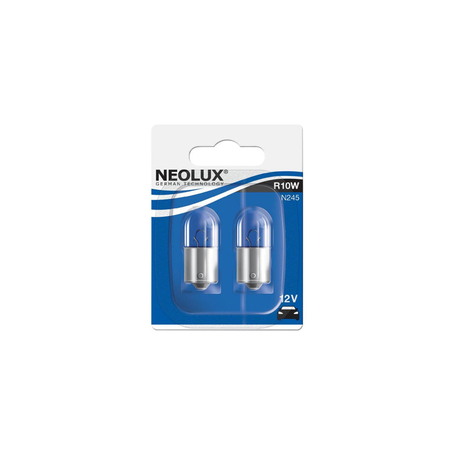 NEOLUX  N245-02B 12v 10w BA15s (245) Twin blister