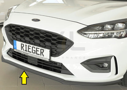 Rieger 00034200 Ford DEH Focus 4 Front Splitter (Inc. Focus 4 ST) 1 | ML Performance UK Car Parts