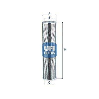 UFI 83.087.00 Filter, Operating Hydraulics