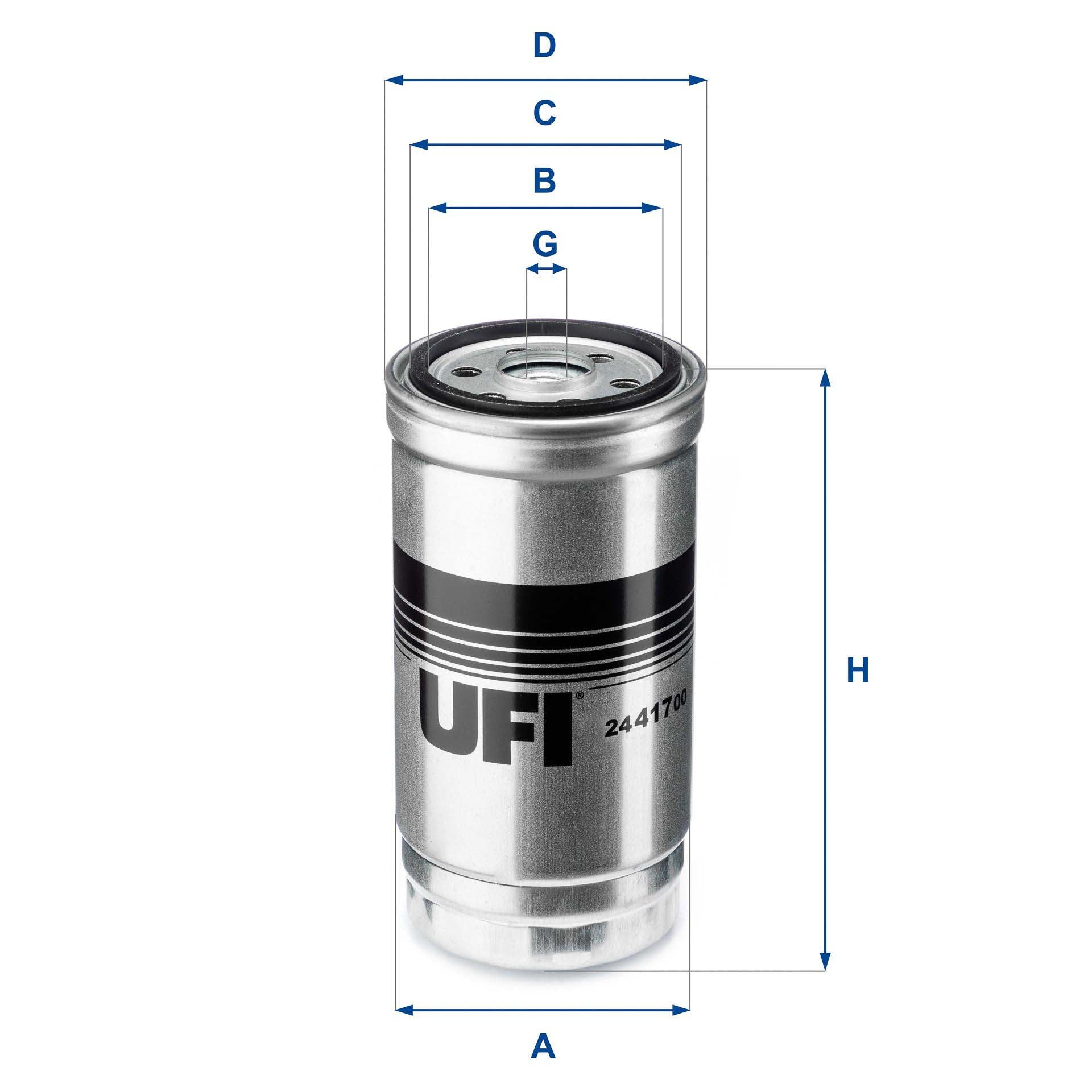 UFI 24.417.00 Fuel Filter