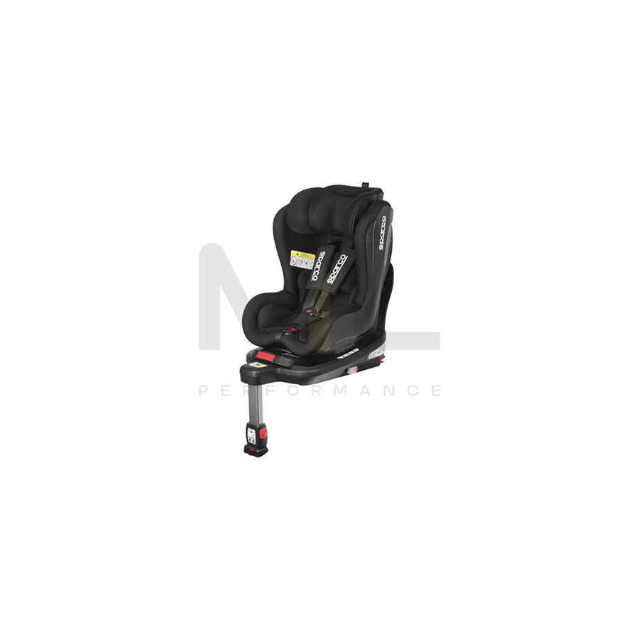 SPARCO SK500i SK500IBK Child car seat with Isofix, 18 kg, 5-point harness, 45 x 65 x 70/105 cm, Black, Rearward-facing | ML Performance Car Parts