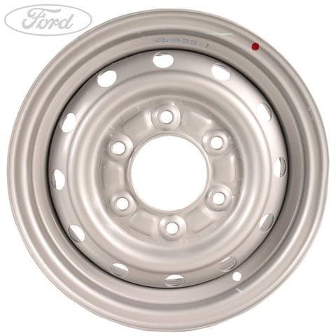 GENUINE FORD 4135054 RANGER 14" STEEL WHEEL 5JX14 SINGLE 6 STUD 2WD 1998-2011 | ML Performance UK