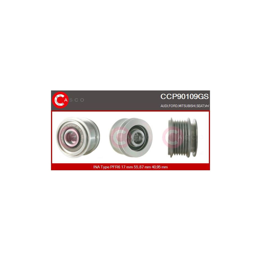 Casco Ccp90109Gs Pulley, Alternator | ML Performance UK Car Parts