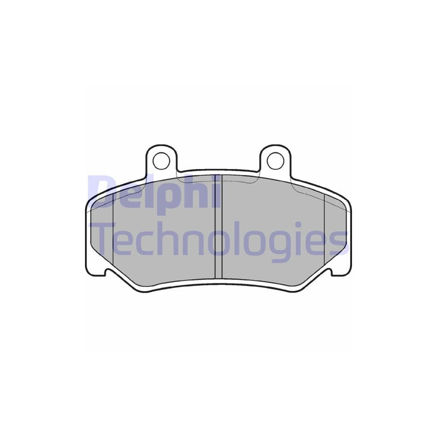 Delphi Lp643 Brake Pad Set