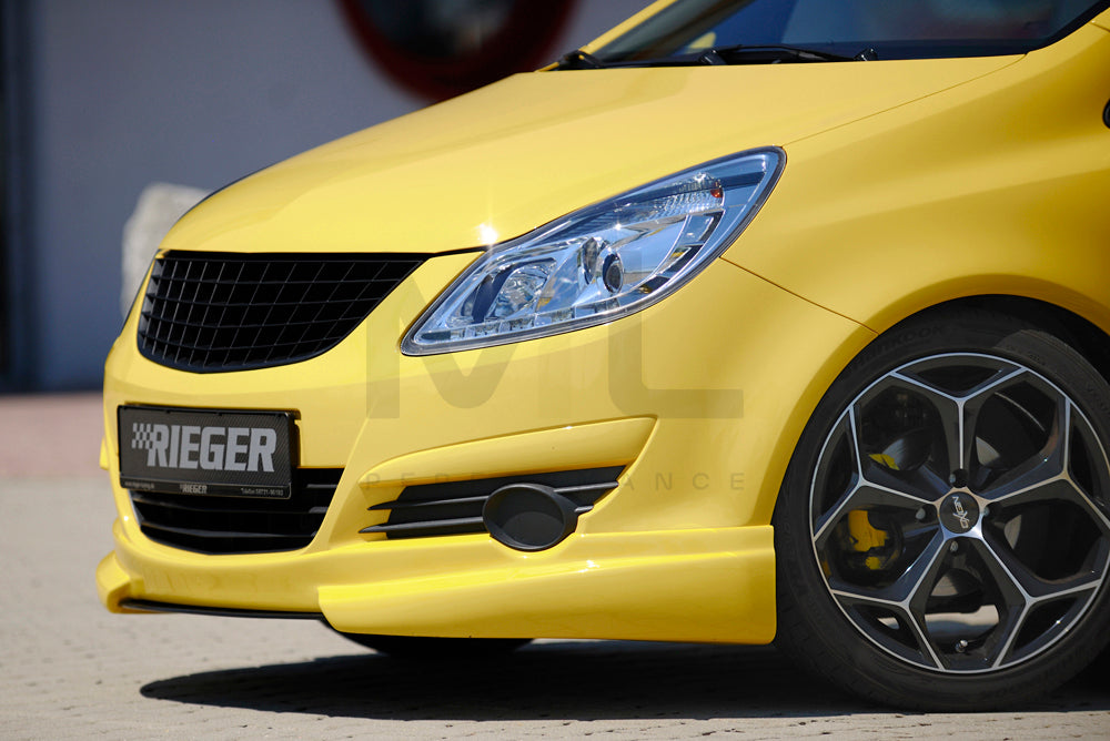 Rieger front splitter pro Opel Corsa D [()Karoserie] after