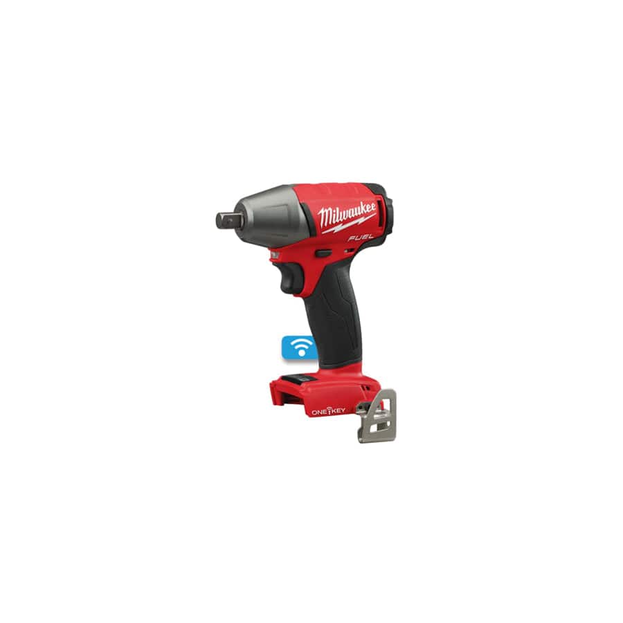 Milwaukee Power Tools MILM18OIW12O M18 ONEIWP12-0 Fuel ONE-KEY 1/2in Pin Detent Impact Wrench 18V Bare Unit | ML Performance UK