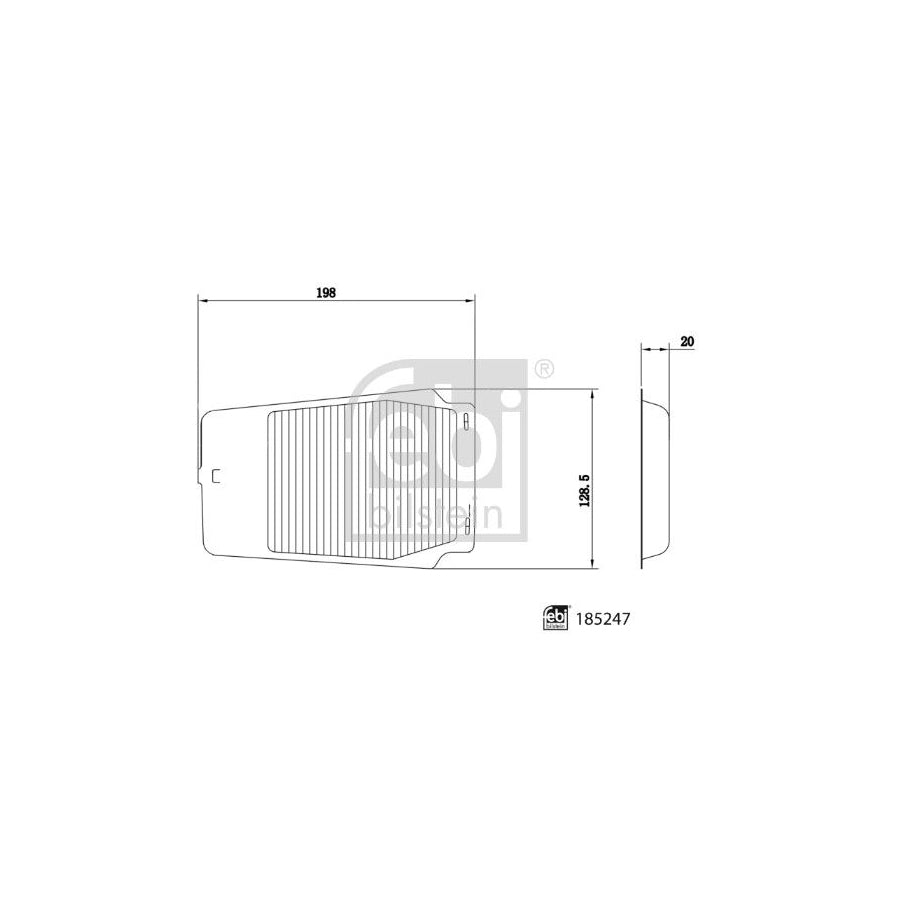 Febi Bilstein 185247 Pollen Filter