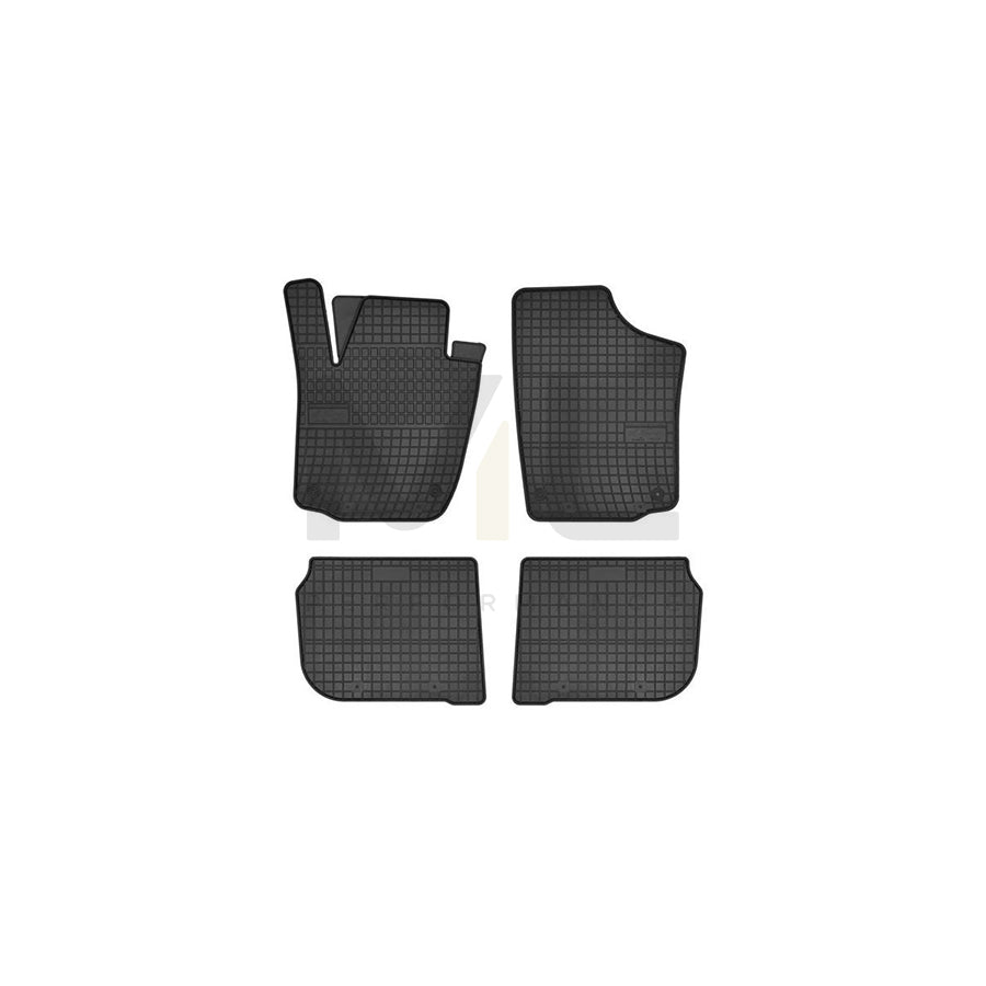 FROGUM Tailored 0364 Floor mat set Elastomer, Front and Rear, Quantity: 4, Black | ML Performance Car Parts