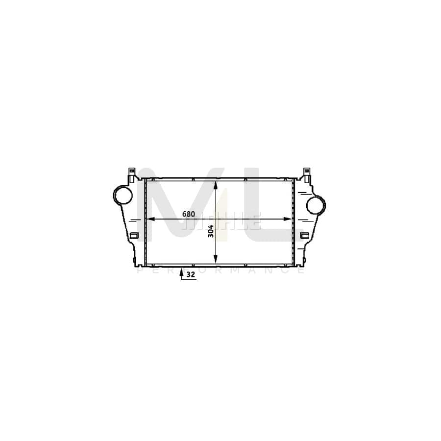 MAHLE ORIGINAL CI 62 000P Intercooler | ML Performance Car Parts