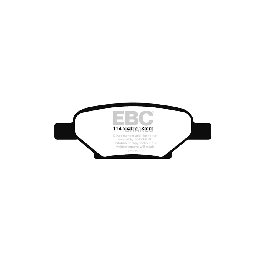 EBC DP1704 Chevrolet HHR Ultimax Rear Brake Pads 2 | ML Performance UK Car Parts