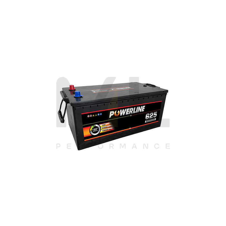 625 Powerline Battery 12V 200Ah | Car Batteries UK | ML Performance Car Parts