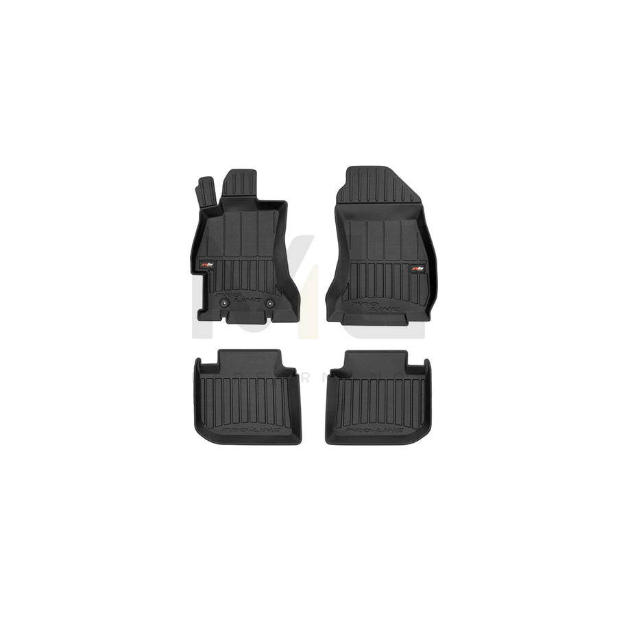 FROGUM Tailored, ProLine 3D427259 Floor mat set Elastomer, Front and Rear, Quantity: 4, Black | ML Performance Car Parts