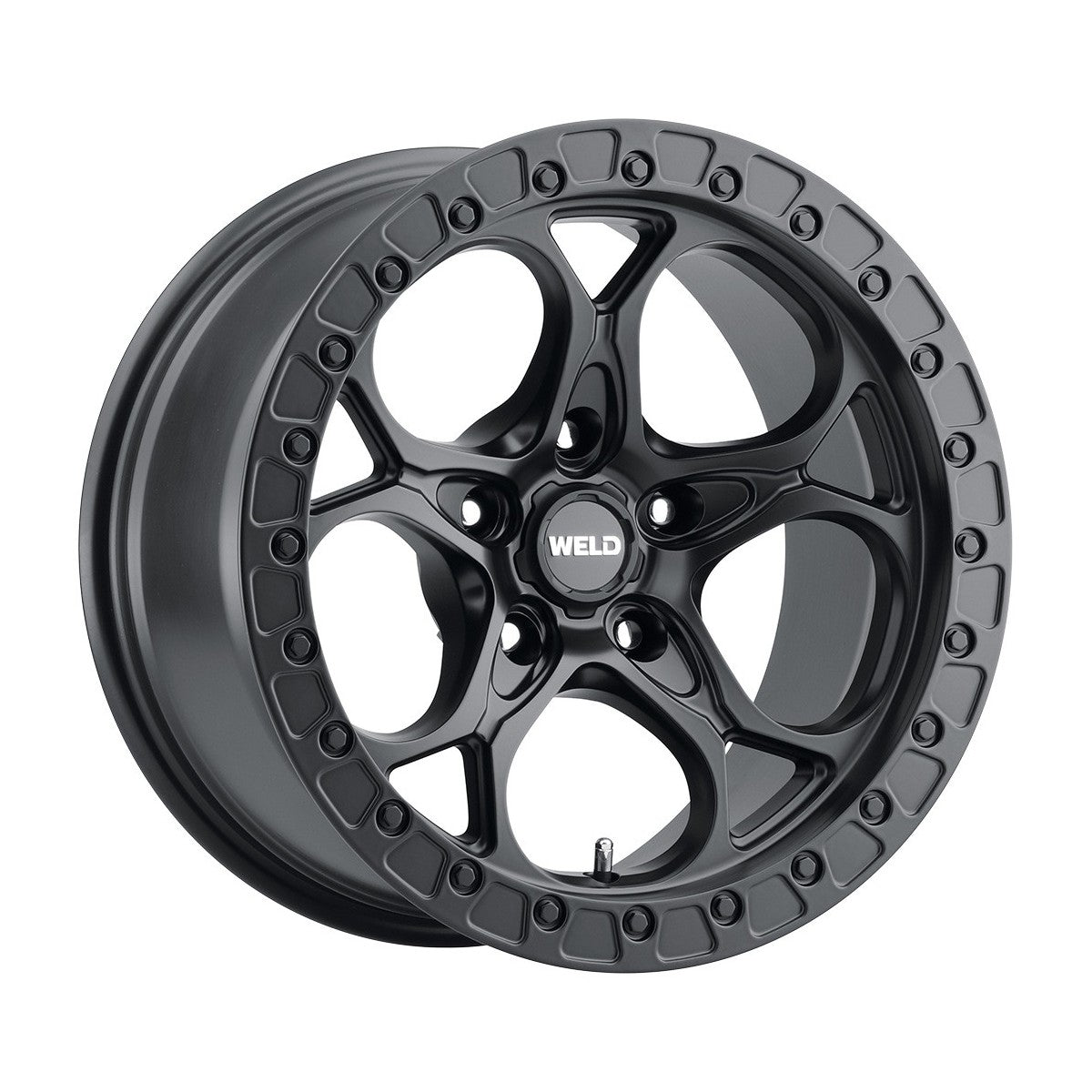 Weld W10800075475 Ledge W108 Wheel 20x10 5x127 ET-18 BS4.75 Satin Black