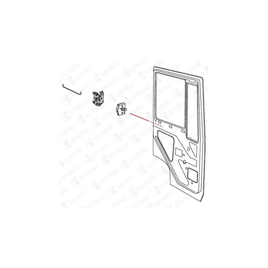 Covind M20/181 Door Lock | ML Performance UK