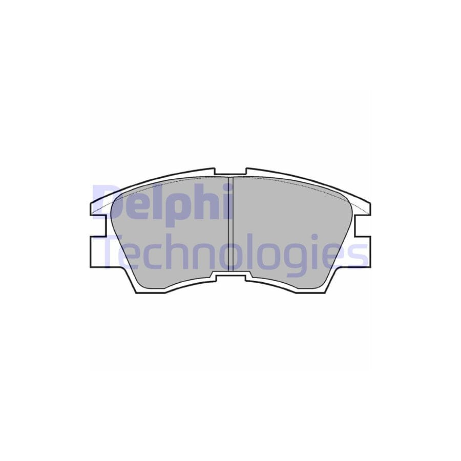 Delphi Lp633 Brake Pad Set