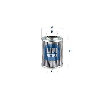 UFI 25.678.00 Filter, Operating Hydraulics