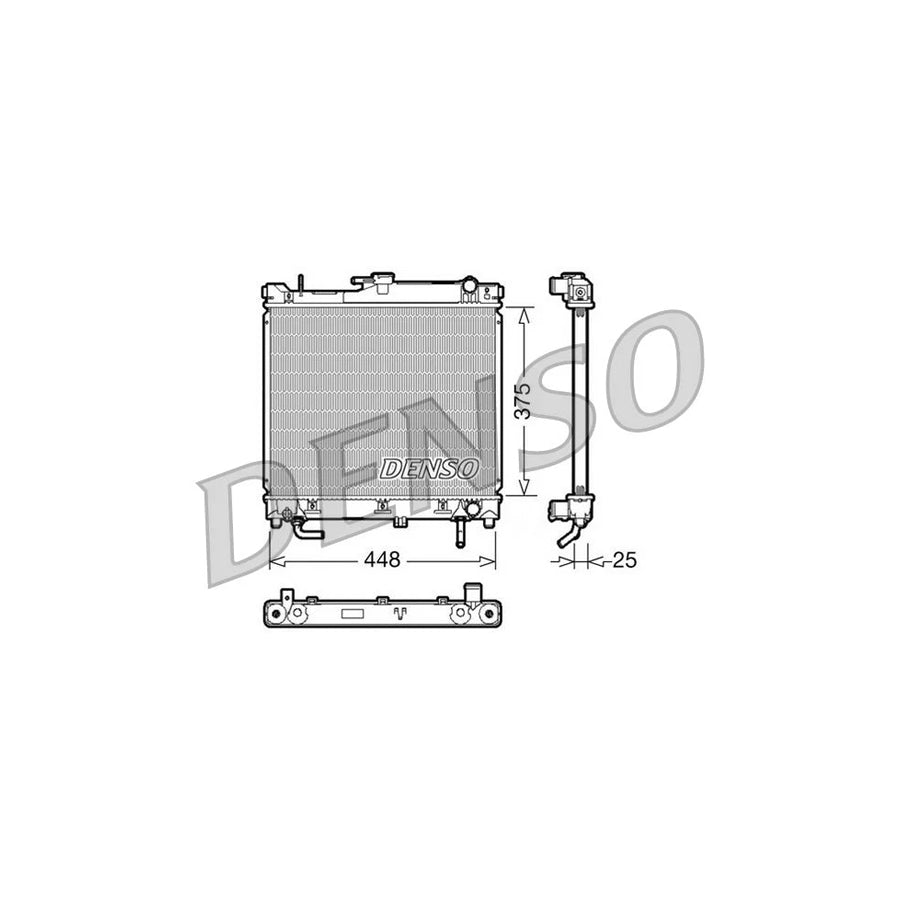 Denso DRM47003 Drm47003 Engine Radiator For Suzuki Jimny (Fj) Off-Road | ML Performance UK