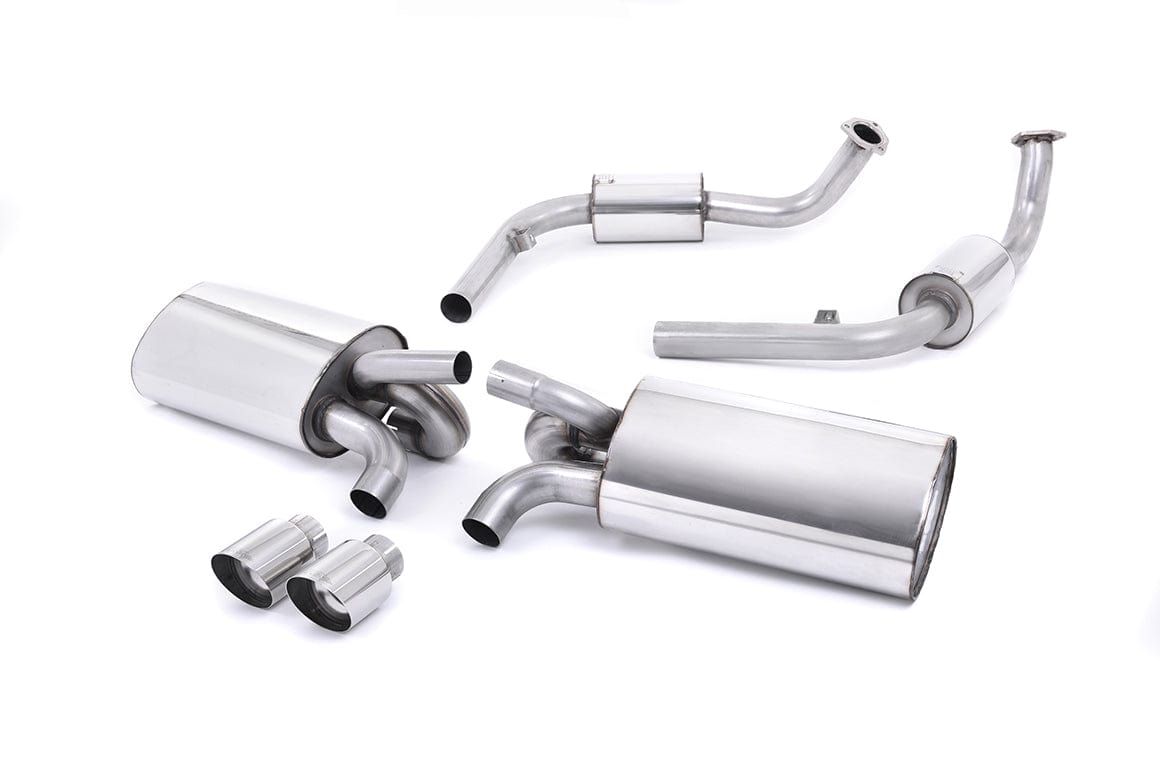 MillTek SSXPO114 Porsche Resonated Cat-Back Exhaust (Inc. Boxster & Cayman)