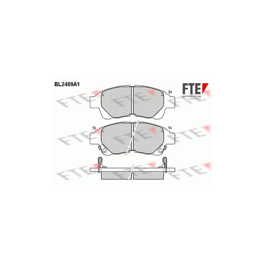 Fte BL2409A1 Brake Pad Set | ML Performance UK Car Parts