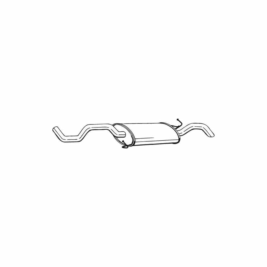 Bosal 282-831 Rear Silencer