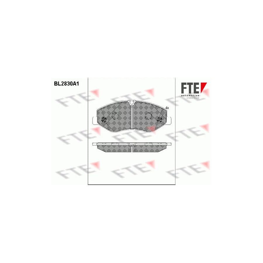 Fte 9011010 Brake Pad Set | ML Performance UK Car Parts