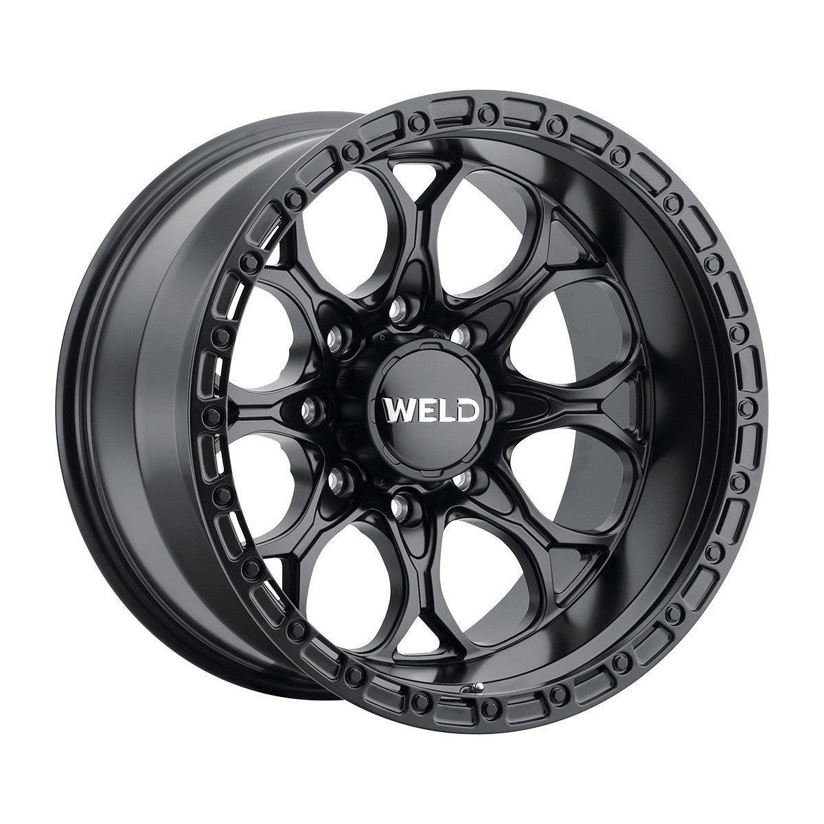 Weld W10800017476 Ledge 8 W108 Wheel 20x10 8x170 ET-18 BS4.75 Satin Black