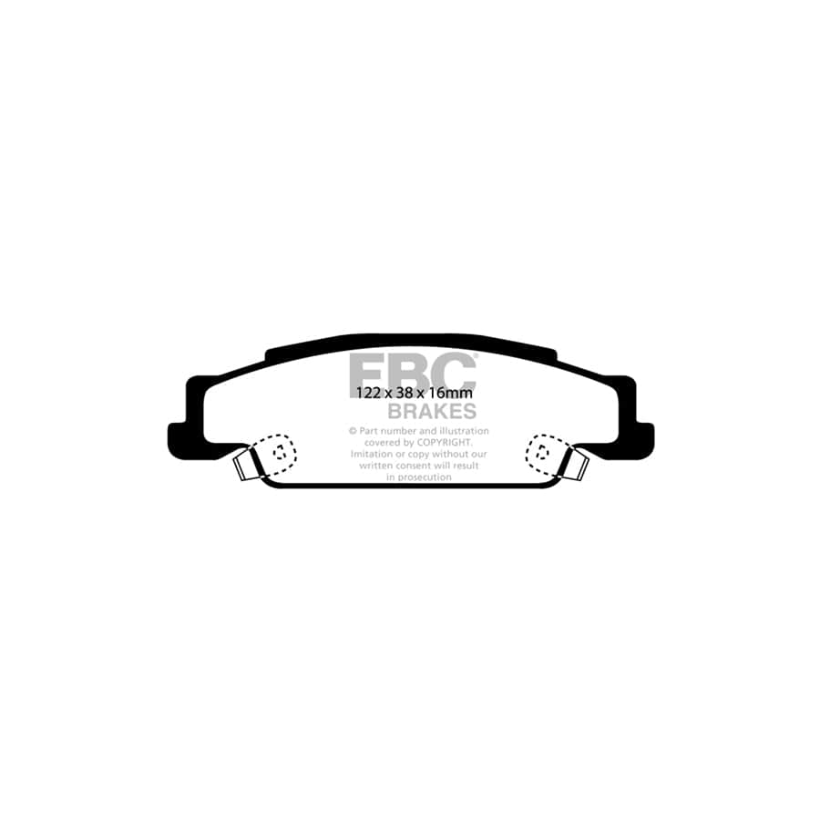 EBC PD40K446 Cadillac Ultimax Pad & Plain Disc Kit (Inc. CTS & STS) 3 | ML Performance UK Car Parts