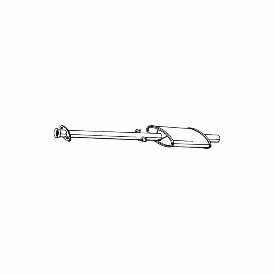 Bosal 278-021 Middle Silencer