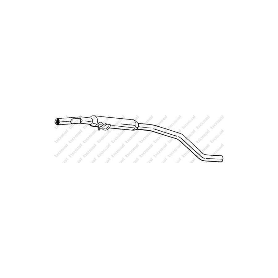 Bosal 278-285 Middle Silencer