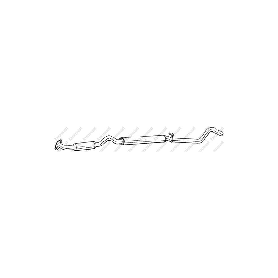 Bosal 278-167 Middle Silencer