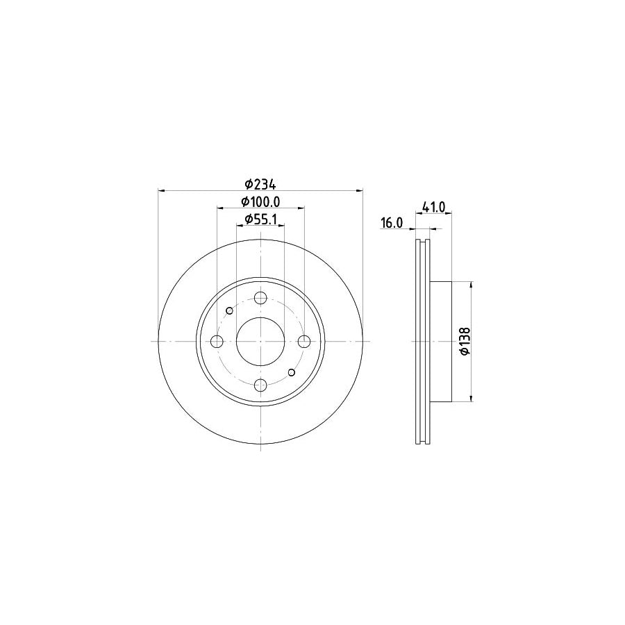 Hella 8FT 351 200-631 Dryer, Air Conditioning