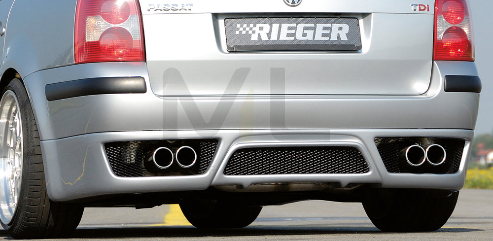 Rieger 00024036 VW 3BG Passat Rear Diffuser 1 | ML Performance UK Car Parts