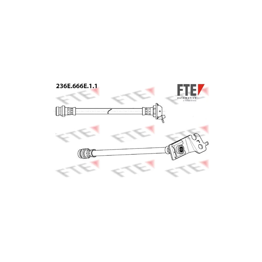 Fte 9240916 Brake Hose For Kia Picanto I (Sa) | ML Performance UK Car Parts