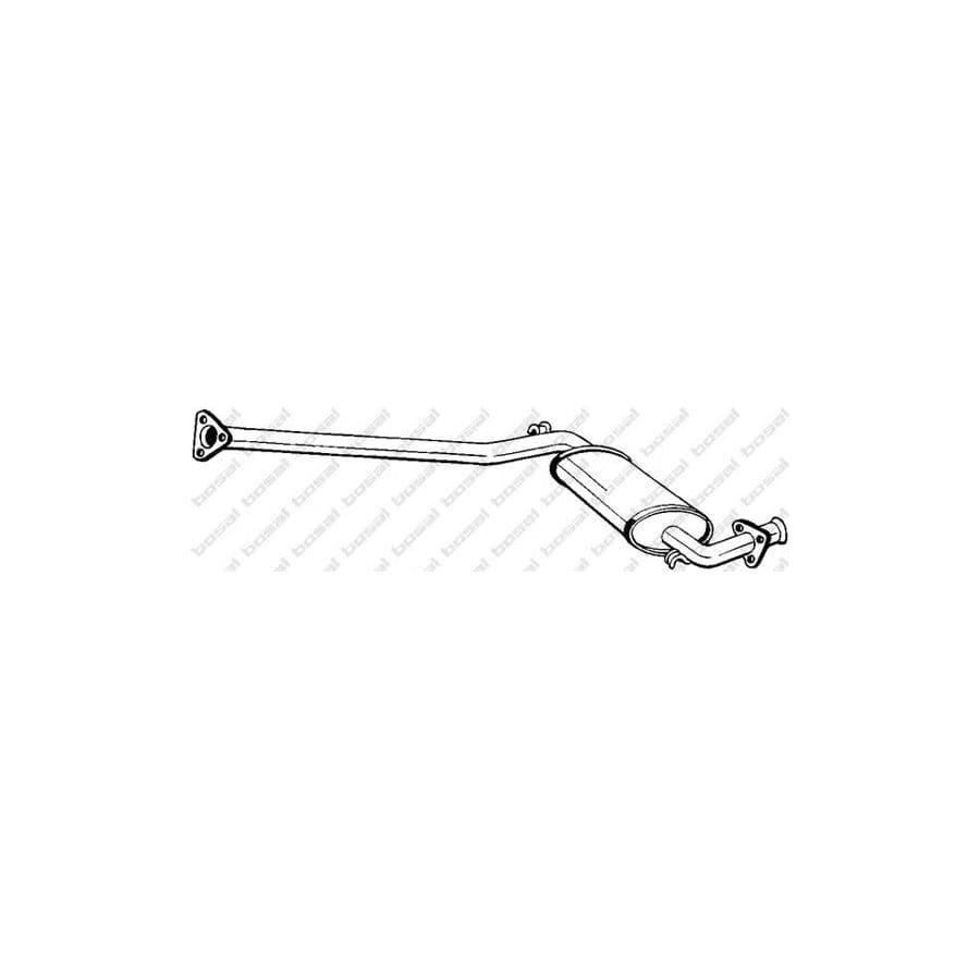 Bosal 278-427 Middle Silencer For Alfa Romeo 164 (164)