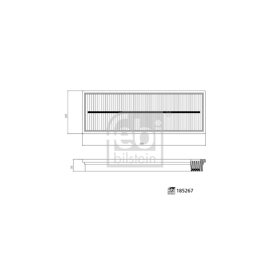 Febi Bilstein 185267 Pollen Filter