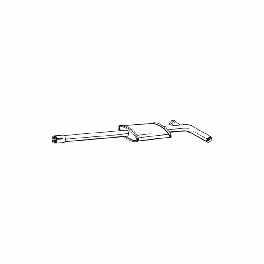 Bosal 278-911 Middle Silencer