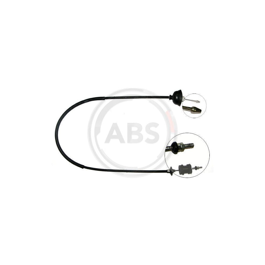 A.B.S. K23390 Clutch Cable For Peugeot 405