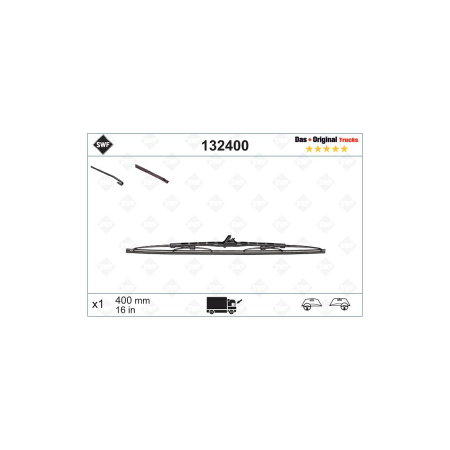 Swf Original 132400 Wiper Blade | ML Performance UK Car Parts