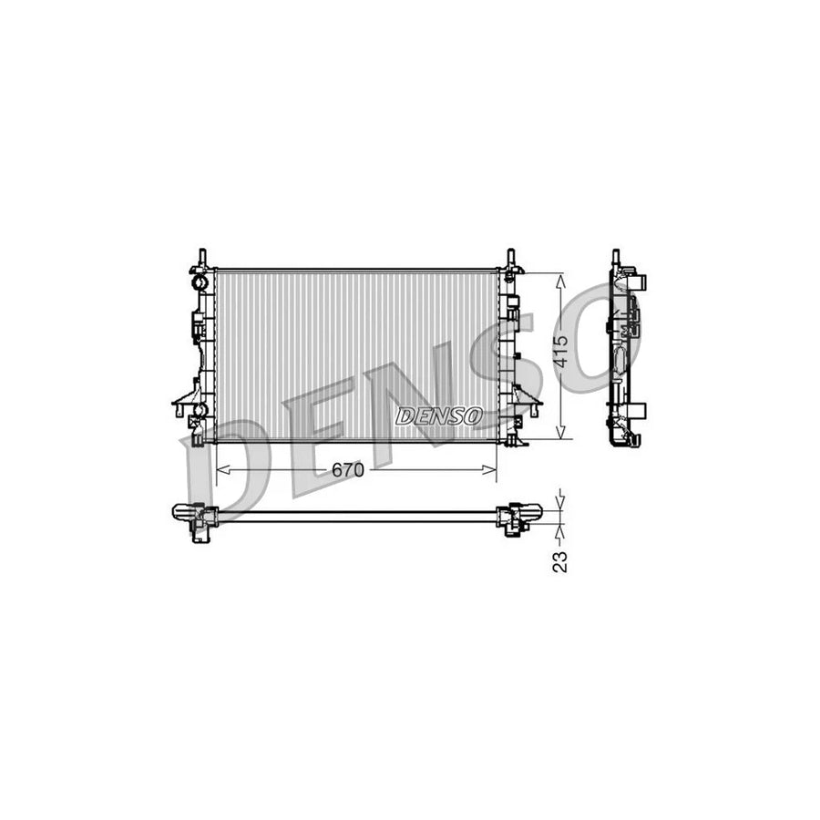 Denso DRM23083 Drm23083 Engine Radiator | ML Performance UK