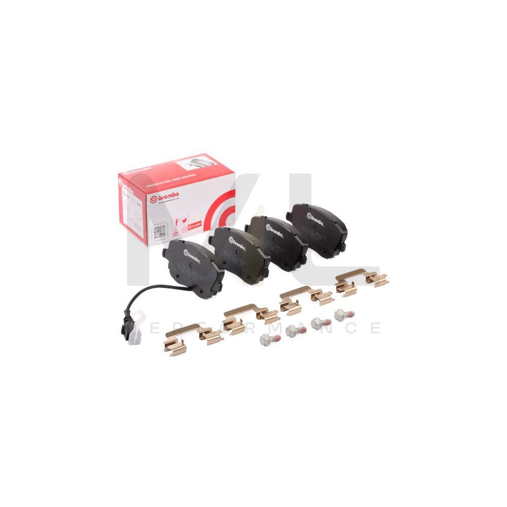 Brembo P 85 077 Brake Pad Set With Brake Caliper Screws | ML Performance Car Parts