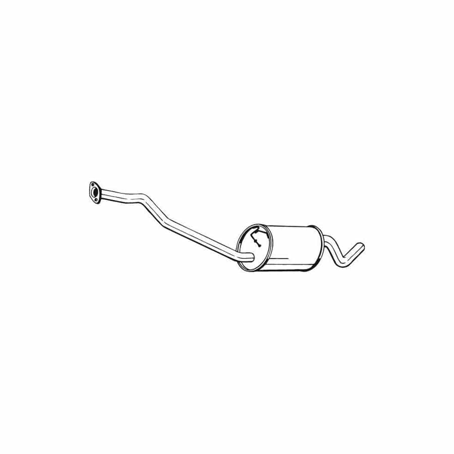 Bosal 279-457 Middle Silencer