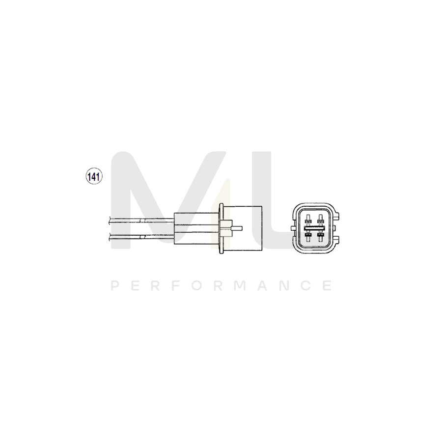 NTK Lambda Sensor / O2 Sensor (NGK 97059) - OZA668-EE28 | ML Car Parts UK | ML Performance