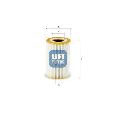 UFI 25.247.00 Oil Filter