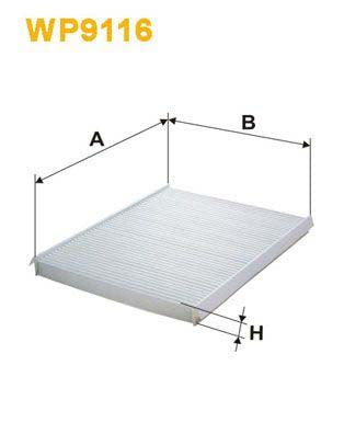 WIX Filters WP9116 Pollen Filter