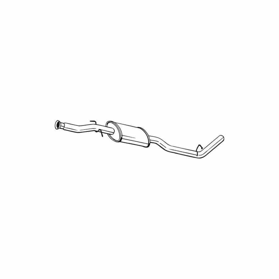 Bosal 279-415 Middle Silencer For Renault Kangoo