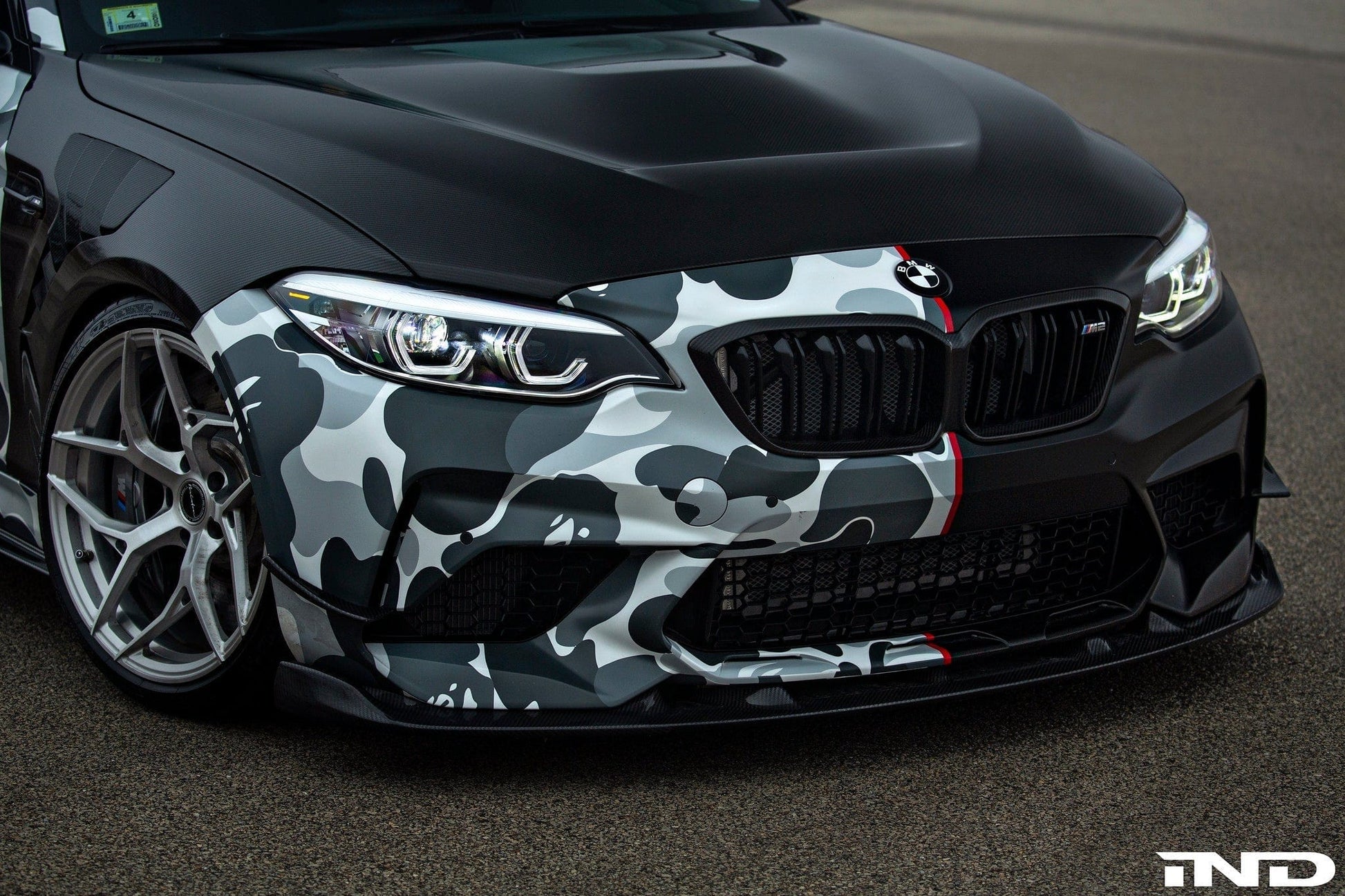 3D Design 3101-28731 BMW Carbon Fiber Front Lip Spoiler